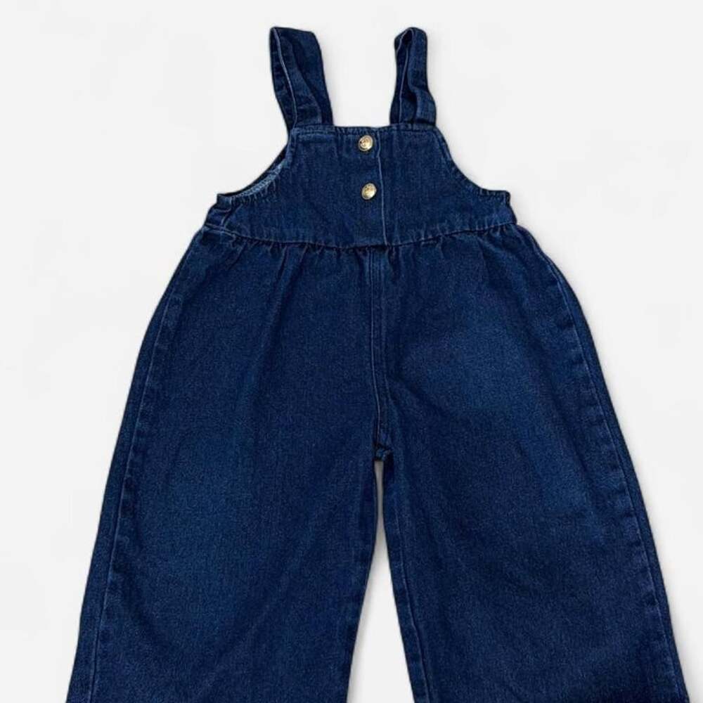 SHEIN Denim Overalls Dungarees 12-18M